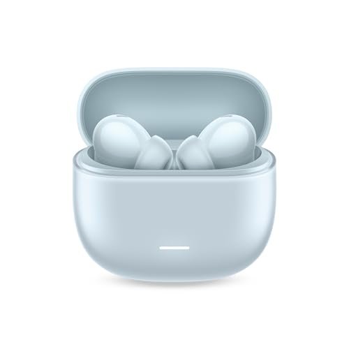 Redmi Buds 5C Bluetooth TWS in Ear Earbuds, Up to 40Db Hybrid Noise Cancellation, Quad Mic, Custom Eq, 10Mins Charge for 2Hours Life, Up to 36Hrs Playback, Gaming TWS| Symphony Blue