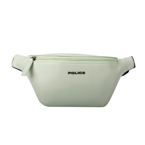 POLICE Brenton Delite Multipocket Waist Bag for Men and Women – Navy/Powder Green