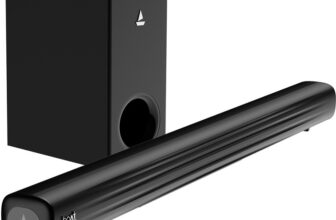 boAt Aavante Bar Aroha 100 W Bluetooth Soundbar(Jade Black, 2.1 Channel)