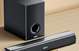 Mivi Fort H120 Soundbar, 120 Watts, 2.1 Channel, Multi-Input and EQ Modes, BT v5.1 120 W Bluetooth Soundbar(Black, 5.1 Channel)