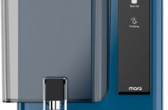 MarQ by Flipkart Titanium Special Blue India 1st BIS (IS 16240 :2023) CM/L8100159306 8 L RO + UV + UF + TDS + ALK + Copper Water Purifier(Special Blue)