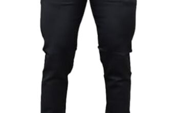 IN OUT Jeans || Regular Fit Men’s Denim Jeans (Black, 28).