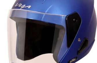 VEGA Lark Motorbike Helmet(Dull M.Blue)