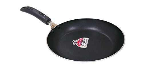 Crystal Aluminium Induction Base Non-Stick Taper Fry Pan, Multicolor
