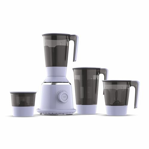 Butterfly Xeno Pro 750 W Mixer Grinder with Juicer | 4 Eastman Tritan Jars | Baby Safe -FDA Approved | Vortex Blade+Square Jars-Efficient Grinding | Secure Jar Lock | Torx21 Motor | 5 Years Warranty
