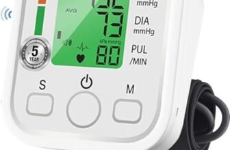DR VAKU® BP Monitor Fully Automatic Blood Pressure Machine to Check Digital Accurate Level for Home Monitoring Device with Talking Function,Large Display + Cuff Kit Best Accurate Apparatus Measurement