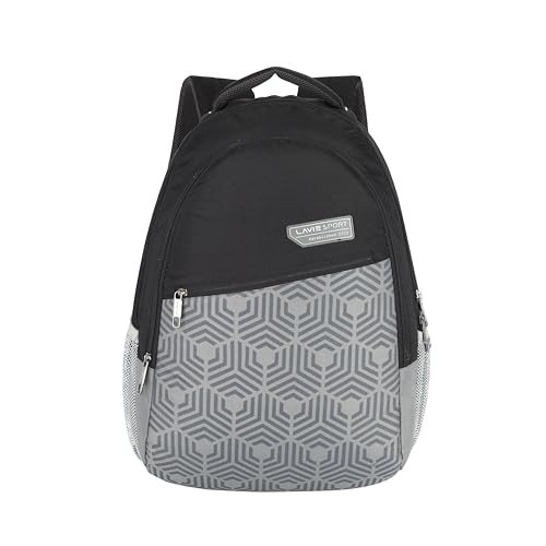 Lavie Sport Grid 21L Casual Backpack for Men & Women | Backpack for Boys & Girls
