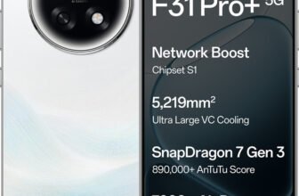 OPPO F31 Pro+ 5G (Himalayan White, 256 GB)(8 GB RAM)