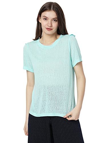 VERO MODA Regular T-Shirt (298825701_Limpet Shell_M_)