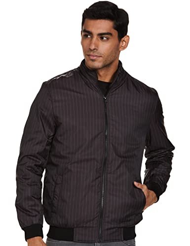 Amazon Brand – Symbol Men’s Quilted Jacket (AW22-SY-LW-JK-06_Black_M)