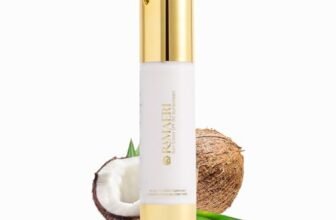 Ramaeri Face Sunscreen SPF 50 | 12 Hours Water Resistant | Fast Absorb | White Cast Free | 12 Hours Protection | For Sensitive Skin | Medically Prescribed | Sunscreen UVA Protection SPF50 | Dry Skin | UV Rays Protection | SPF 50 | Sensitive | Coconut Butter | Shea Butter | Raspberry Extract | Purified Water | Vitamin E | Glycerin | Propylene Glycol | Caffeine | Perfume and Sodium Gluconate | Sorbitan Isostearate | Propylene Glycol | Titanium Dioxide | Zinc Oxide