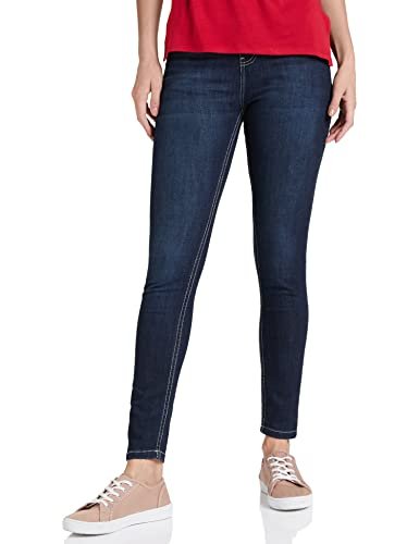 Amazon Brand – Symbol Women’s Skinny Stretchable Jeans (SS19DNM002I_Dark Blue_32)