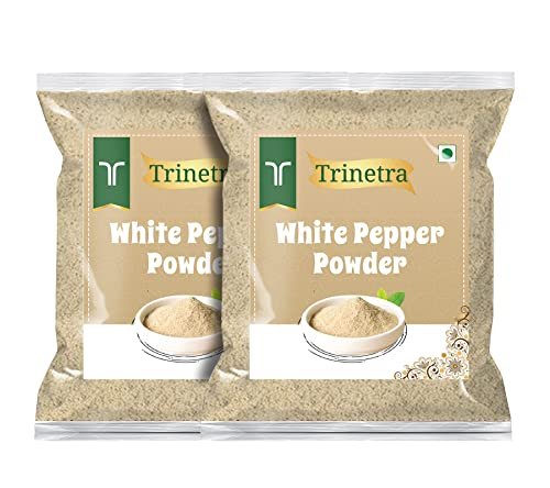 Trinetra White Pepper Powder | Aromatic & Spicy Seasoning | 400g (2 x 200g)