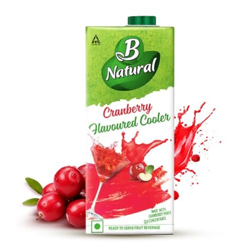 B Natural Cranberry Flavoured Cooler, 1L
