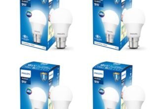 Philips 9-Watts Multipack B22 LED Cool Day White LED Bulb, Pack of 4, (Ace Saver)