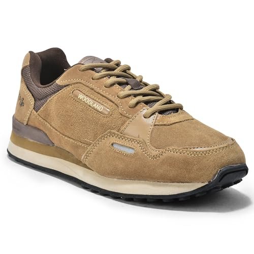 Woodland Men’s Camel Suede Casual Shoes-8 UK (42EURO) (OGJ 6439024)