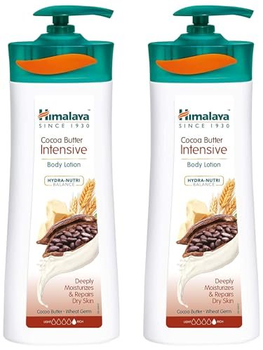 Himalaya Cocoa Butter Intensive Body Lotion, 400ml (Pack of 2)