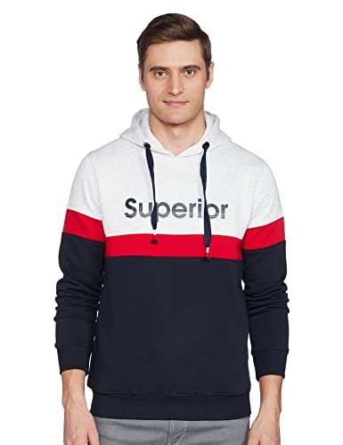 Qube by Fort Collins Men’s Sweatshirt (326AZ_Ecru_2XL)