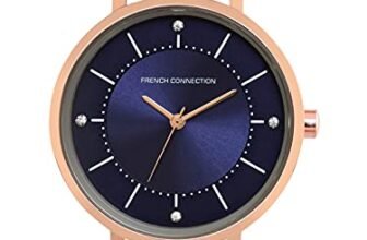 French Connection Leather Analog Blue Dial Women’s Watch-Fcn00010E