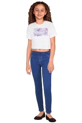 Allen Solly Girls Jeans MID Blue