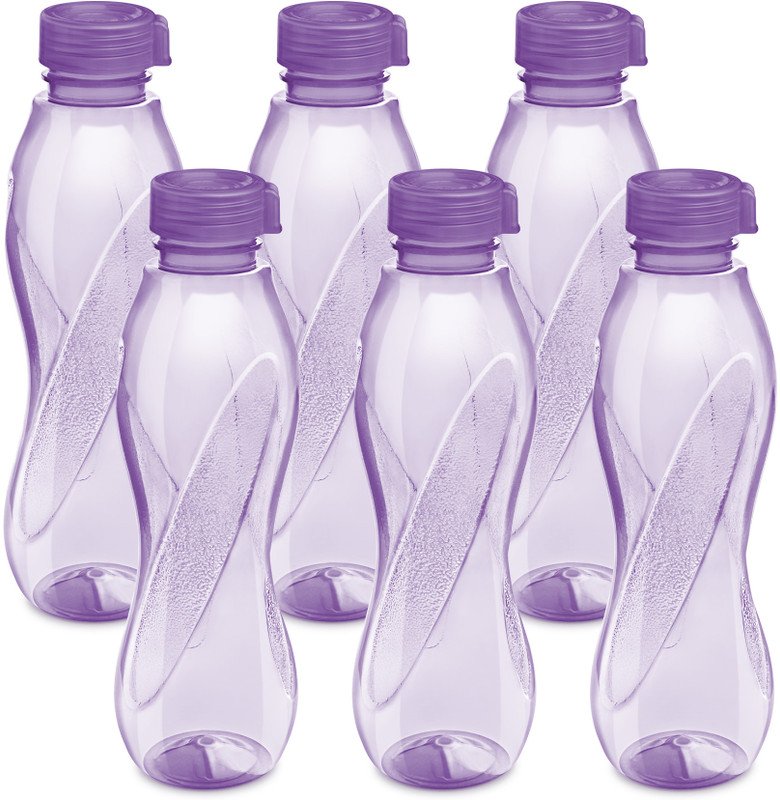 MILTON Oscar 1000 ml PET Bottle(Pack of 6, Purple)