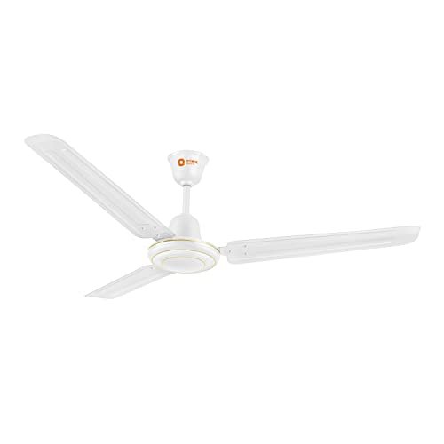 Orient Electric Apex-FX 1200mm Ceiling Fan for Home| BEE 1 Star Rated Energy Efficient Fan| Rust Resistant | Strong and Powerful Motor | 2 Years Warranty by Orient | White – Pack of 1