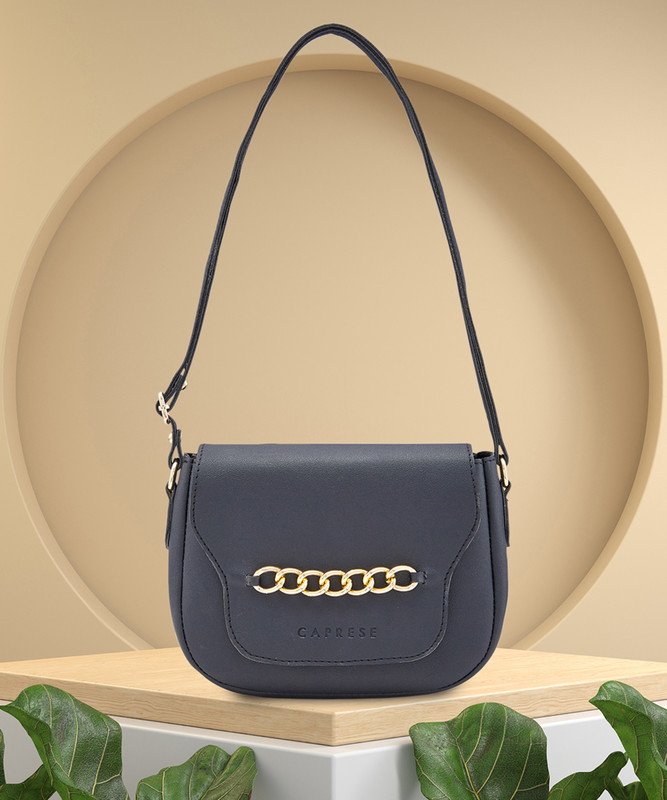 Caprese Women Black Sling Bag