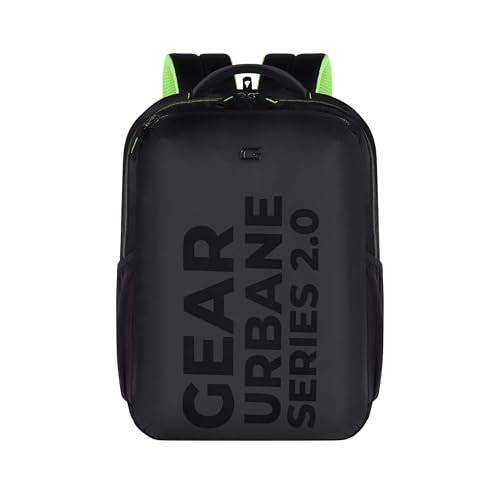 Gear Parker 23L Water Resistant Anti Theft Laptop Bag/Backpack for Men/Women – Black