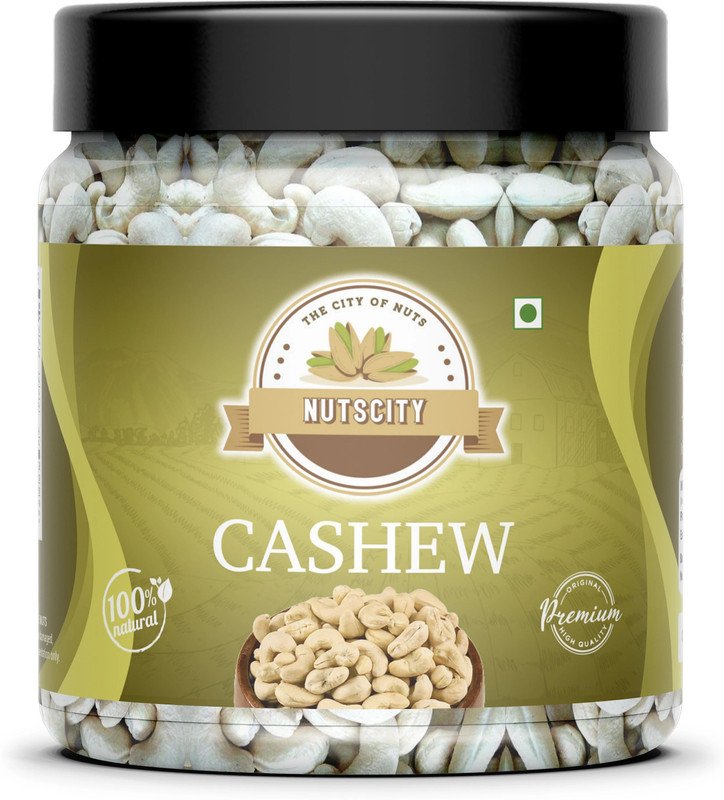 NUTSCITY Premium Cashew Nuts | Whole Dry Fruits | Fresh & Crunchy Kaju for Snacking Cashews(1 x 500 g)