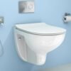 WASSMIST Commode Toilet | Western Commode For Toilet | P-Trap Outlate | SoftClose Toilet Seat