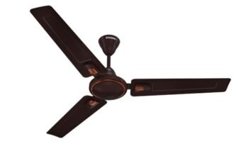 Crompton SUREBREEZE HILL BRIZ NEO 1200 mm (48 inch) Ceiling Fan (Smoked Brown) Star rated energy efficient fans