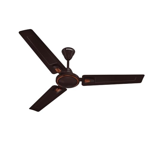 Crompton SUREBREEZE HILL BRIZ NEO 1200 mm (48 inch) Ceiling Fan (Smoked Brown) Star rated energy efficient fans