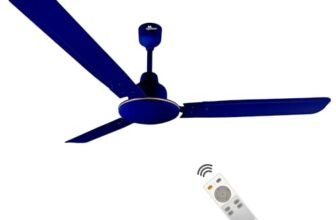 RR Signature Morpheus BLDC Fan with Remote I UpTo 60% Energy Saving I Ceiling Fan for Home I 2 Year Warranty (Oxford Blue)