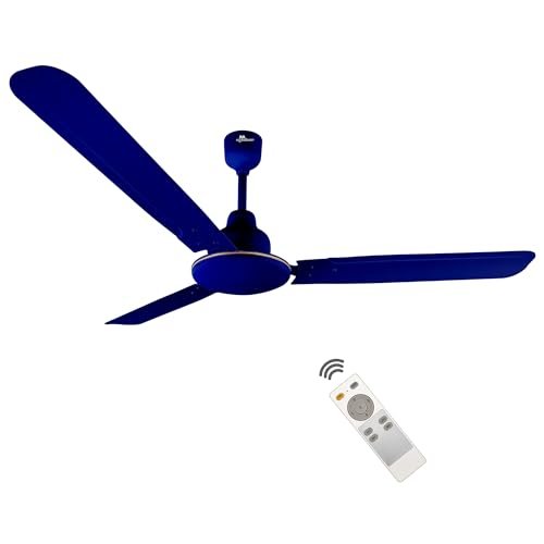 RR Signature Morpheus BLDC Fan with Remote I UpTo 60% Energy Saving I Ceiling Fan for Home I 2 Year Warranty (Oxford Blue)