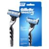 Gillette Mach 3, Shaving Razor For Men | Most Comfortable Shave | 3D Blade Technology | Metal Handle For Superior Grip