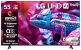 LG 139 cm (55 inches) UR75 Series 4K Ultra HD Smart LED TV 55UR75006LC