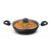 Preethi Daily Collection Non Stick Kadai 24 cm, with Glass Lid, 5 Star Non Stick Effect, Grey