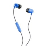 Skullcandy Jib in Ear Wired Earbuds, Microphone, Works with Bluetooth Devices and Computers -Cobalt Blue