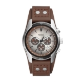 Fossil Cuff Chronograph White Dial Men’s Watch-CH2565