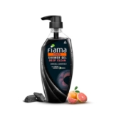 Fiama Men Body Wash Shower Gel Deep Clean, 500ml, Body Wash for Men with Goodness of Charcoal & Grapefruit for Fresh & Bright Skin