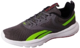 Reebok Mens Amplified Runner M ASH Grey/Lime Slime/Black/Vector RED R Sneaker – 6 UK (IQ6632)