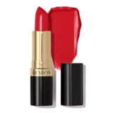 REVLON Super Lustrous Creme Lipstick, 80% Conditioning Ingredients, intance color, Waterproof, Long-Lasting, 100% Vegan Lipstick, Certainly Red (740), 4.25 gm