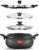 Pigeon All in One Super Cooker Hard Anodised 5 Litre Induction Bottom Non-Stick Coated Cookware Set(Hard Anodised, 1 – Piece)