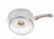 GREENCHEF Aluminium Die Cast Fry Pan with Glass Lid – 240mm -Pebble, 5 Layer Healthy Granite Non-Stick Coating, PFOA Free