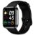 M I D116 Fitness Band Smart Watch for Men, Women, Boys, Girls, Kids – Single Touch Interface, Water Resistant, Workout Modes, Quick Charge Sports Smartwatch – Black