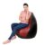 TUD Classic XXXL Bean Bag with Beans Filled – Brown Tan