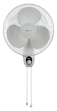 Bajaj Esteem 400 MM Double String Wall Mount Fan | Adjustable Oscillating & Tiltable Wall Fan | 100% Copper Motor | 3-Speed Control | Voltage Protection | High Air Delivery | 2-Yrs Warranty 【White】