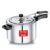 Prestige Nakshatra Svachh Aluminium Inner Lid Pressure Cooker with Unique Deep Lid for Spillage Control, 6.5 Litre, Silver