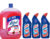 Lizol Disinfectant Surface Cleaner Floral 2L and Harpic Power Plus (1L x3) Original Liquid Toilet Cleaner(4 x 1.25 L)