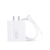 Mi Xiaomi Original 67W Fast Charger Combo/Rapid Charging with Qualcomm Quick Charge 3.0. Includes USB Type-C 6A Fast Charge Cable. Compatable with mobiles, laptops, and Power Banks (White)